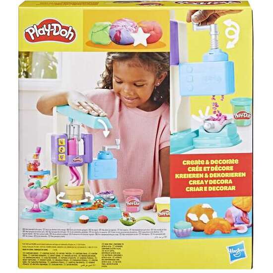HELADERÍA MULTICOLOR PLAY-DOH. CREA LOS HELADOS MÁS COLORIDOS CON LA NUEVA HELADERIA. image 1