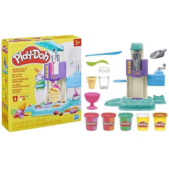 HELADERÍA MULTICOLOR PLAY-DOH. CREA LOS HELADOS MÁS COLORIDOS CON LA NUEVA HELADERIA. image 2