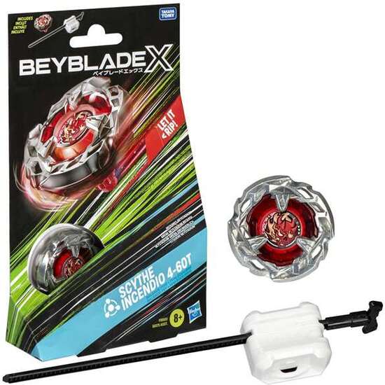 PEONZA BEYBLADE X.KIT INICIAL INCLUYE PEONZA CON UN LANZADOR. - MODELOS SURTIDOS image 3