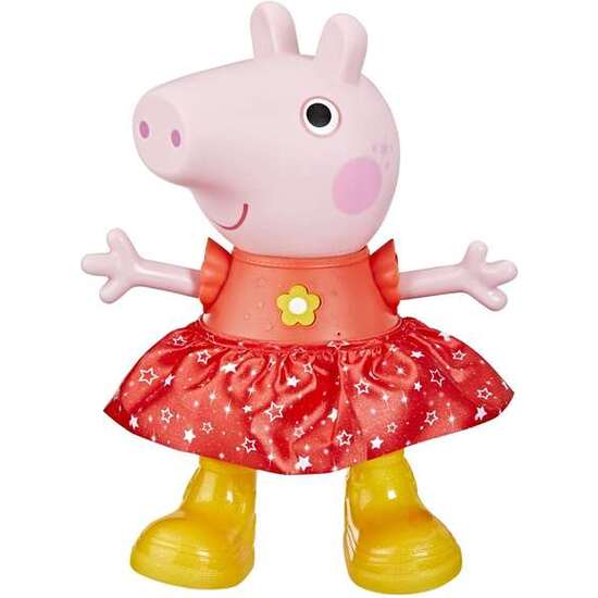 MUÑECA PEPPA PIG DIVERSIÓN EN LOS CHARCOS CON MAS DE 50 FRASES. 30 CM image 2