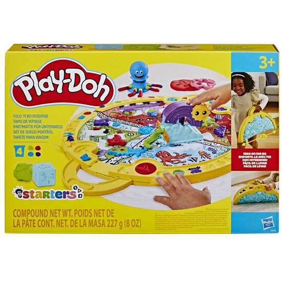 SET DE JUEGO PORTÁTIL PLAY-DOH. INCLUYE 19 ACCESORIOS Y ALFOMBRA DE JUEGO. 67X22,9X33 CM image 0