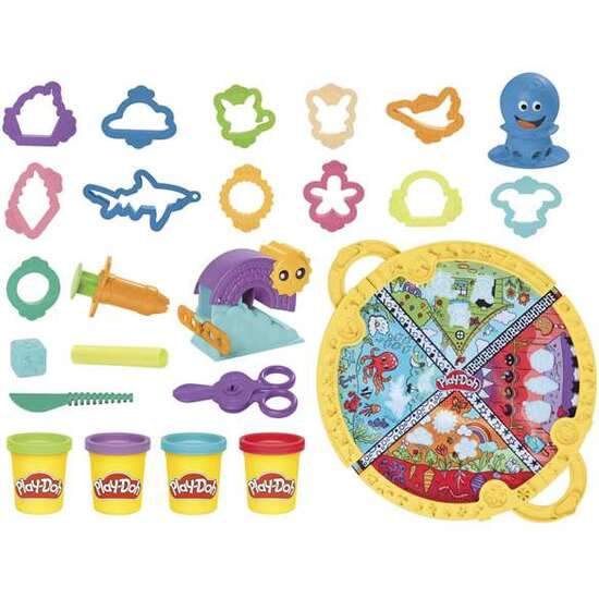 SET DE JUEGO PORTÁTIL PLAY-DOH. INCLUYE 19 ACCESORIOS Y ALFOMBRA DE JUEGO. 67X22,9X33 CM image 3