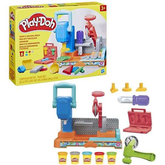 BANCO DE HERRAMIENTAS PLAY-DOH  67X21,6X27,9 CM image 2