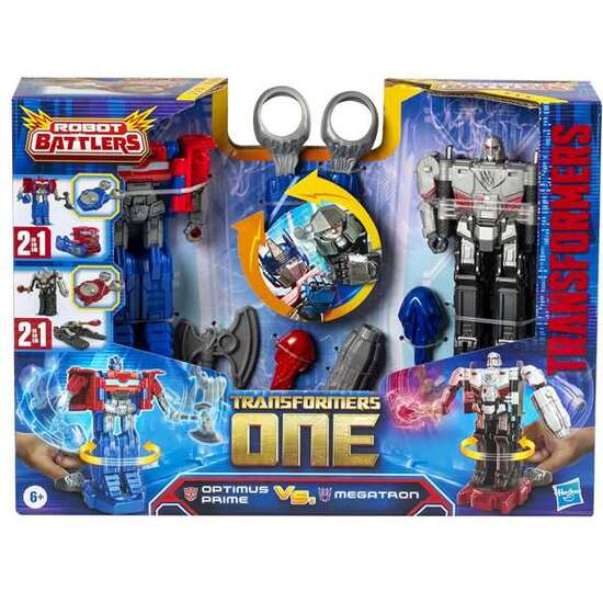 ROBOT TRANSFORMERS MULTIPACK MV8 BATTLERS. 67X20,3X27,9 CM image 0