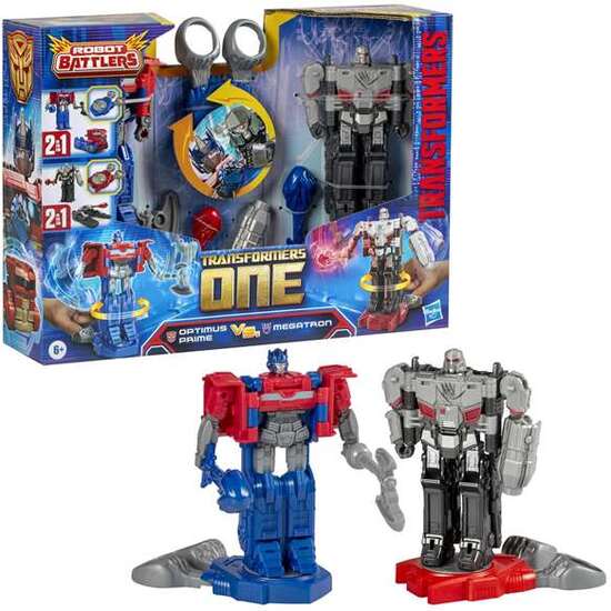 ROBOT TRANSFORMERS MULTIPACK MV8 BATTLERS. 67X20,3X27,9 CM image 1