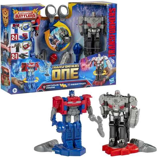 ROBOT TRANSFORMERS MULTIPACK MV8 BATTLERS. 67X20,3X27,9 CM image 2