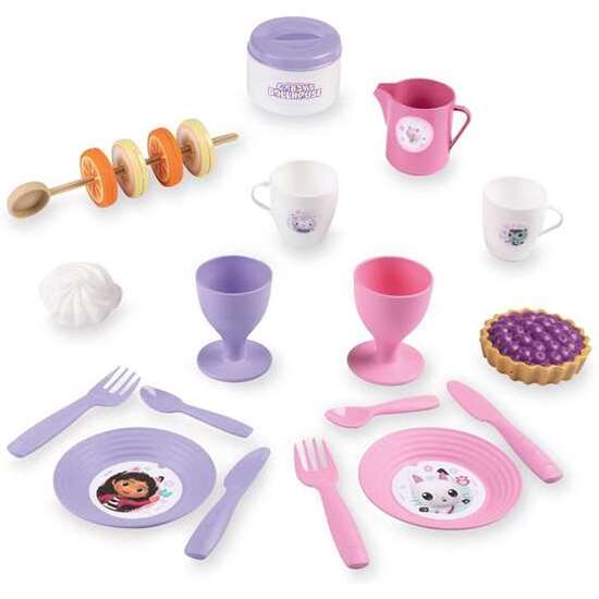CESTA DE PICNIC LA CASA DE MUÑECAS DE GABBY. INCLUYE 23 ACCESORIOS. image 3