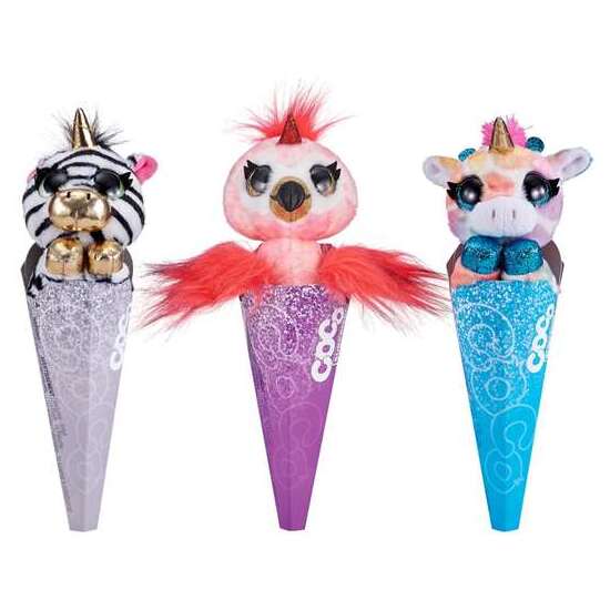PELUCHE COCO SURPRISE FANTASY, 20 CM EN CONO - MODELOS SURTIDOS image 1