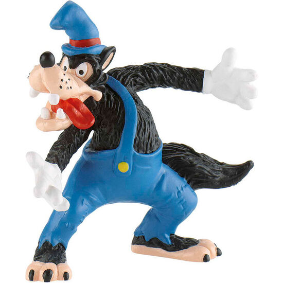 FIGURA LOBO FEROZ LOS 3 CERDITOS 8CM image 0