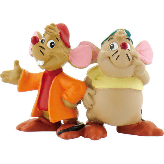 FIGURA GUS &#38; JAQ CENICIENTA DISNEY 6CM image 0