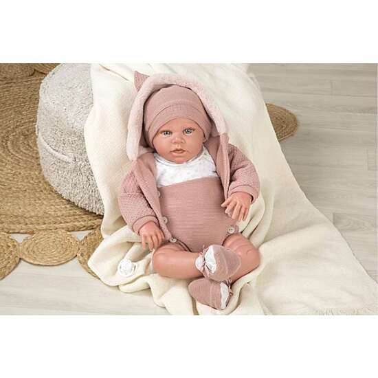 MUÑECA ELEGANCE 54 CM ANUK ROSA (MUÑECO DE PESO) image 0