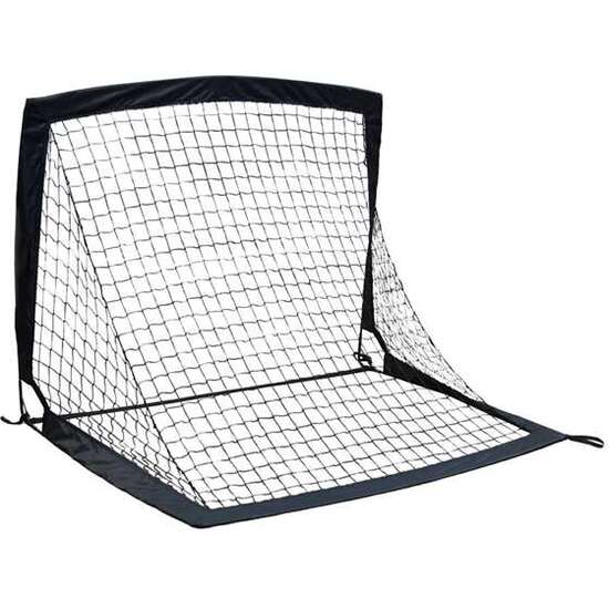SET DOS PORTERÍAS PLEGABLE DE FIBRA CON ANCLAJES 120X90X90 180 X 91 X 120 CM. image 1