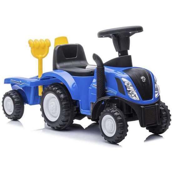 TRACTOR CORREPASILLOS NEW HOLLAND AZUL. 91X44X29 CM image 0