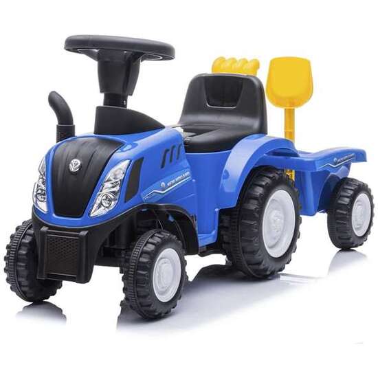 TRACTOR CORREPASILLOS NEW HOLLAND AZUL. 91X44X29 CM image 4