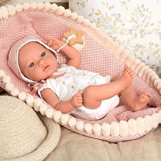 MUÑECA ELEGANCE ARIA ROSA C/ CAPAZO (MUÑECO DE PESO) 38 CM image 2