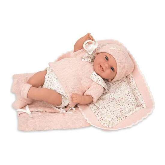 MUÑECA ELEGANCE 35 CM BABYTO ROSA C/MANTA (MUÑECO DE PESO) image 2