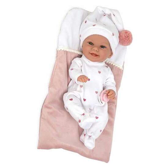 MUÑECA ELEGANCE 33 CM BABYTO ROSA C/MANTA (CUERPO VINYL, SEXO NIÑA) image 2