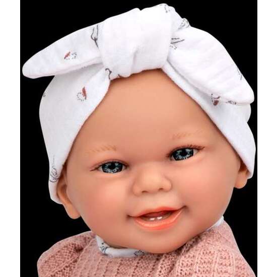 MUÑECA ELEGANCE 33 CM BABYTO ROSA C/SACO DE DORMIR (CUERPO VINYL, SEXO NIÑA) image 4