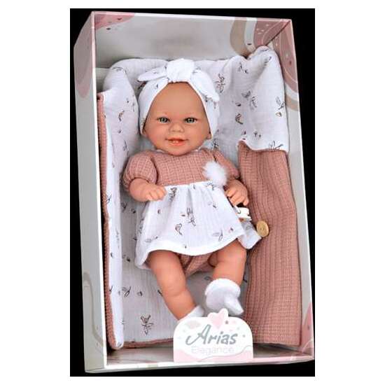 MUÑECA ELEGANCE 33 CM BABYTO ROSA C/SACO DE DORMIR (CUERPO VINYL, SEXO NIÑA) image 5