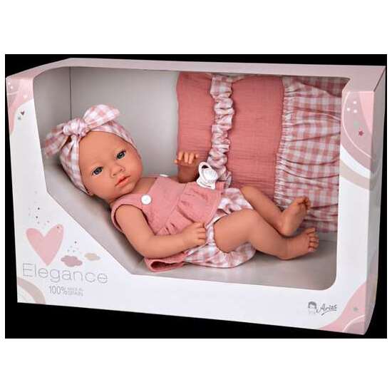 MUÑECA ELEGANCE 38 CM ARIA ROSA C/BOLSO (CUERPO VINYL, SEXO NIÑA) image 4