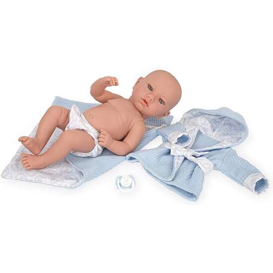 MUÑECA ELEGANCE 38 CM ARIA AZUL C/MANTA (CUERPO VINYL, SEXO NIÑO) image 1
