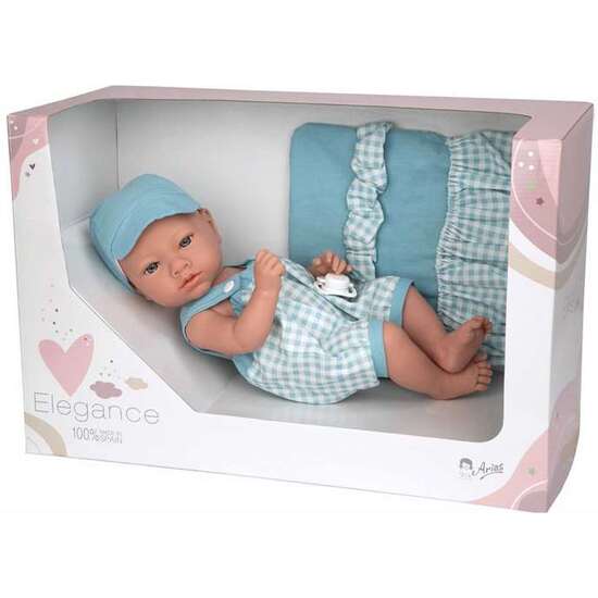 MUÑECA ELEGANCE 38 CM ARIA AZUL C/BOLSO (CUERPO VINYL, SEXO NIÑO) image 0