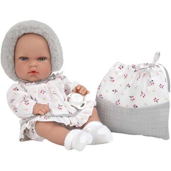 MUÑECA ELEGANCE 30 CM NATAL GRIS C/BOLSA MULTIUSOS (CUERPO VINYL, SEXO NIÑA) image 2