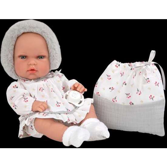 MUÑECA ELEGANCE 30 CM NATAL GRIS C/BOLSA MULTIUSOS (CUERPO VINYL, SEXO NIÑA) image 4