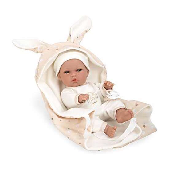 MUÑECA ELEGANCE 30 CM NATAL BEIGE C/NANA (CUERPO VINYL, SEXO NIÑO) image 0