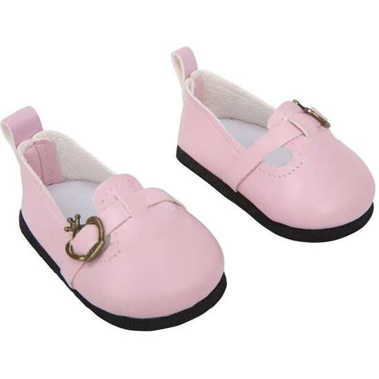 SET ZAPATOS ROSA PARA MUÑECOS DE 45 CM image 1