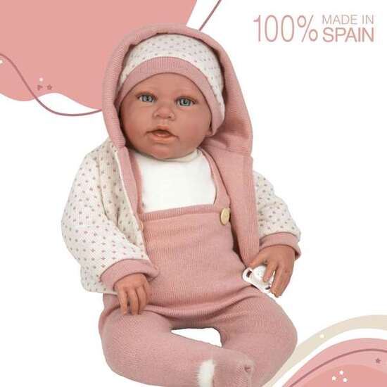 MUÑECA ELEGANCE 54 CM ANUK ROSA (MUÑECO DE PESO) image 2