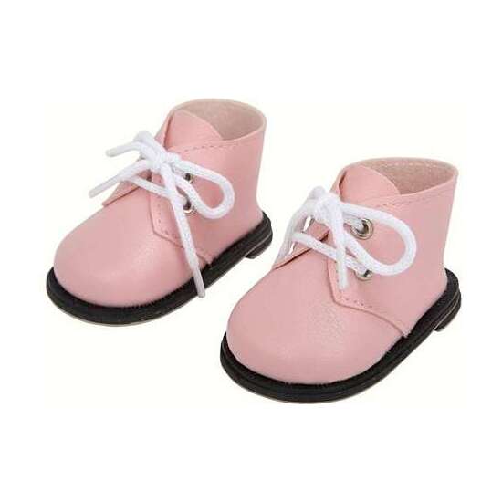 SET BOTAS ROSA PARA MUÑECOS DE 40 CM image 2