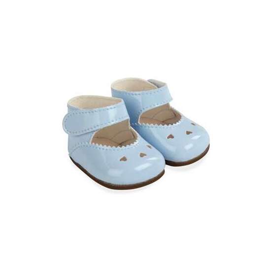 SET ZAPATOS AZULES PARA MUÑECOS DE 40 CM image 0