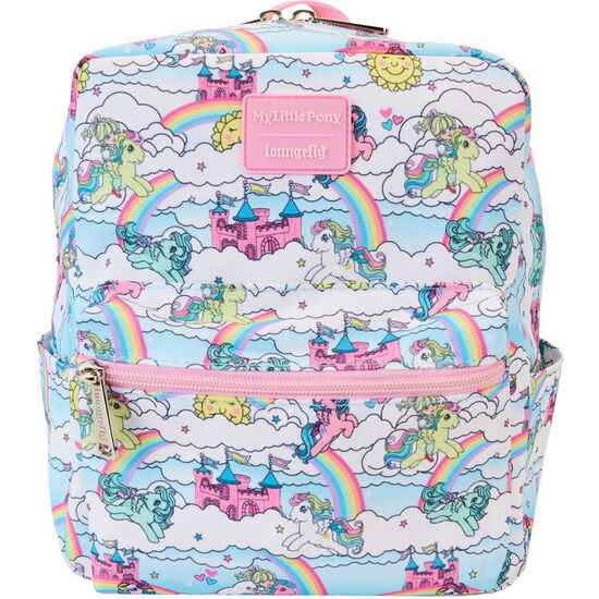 MOCHILA NYLON SKY SCENE MY LITTLE PONY LOUNGEFLY 24CM image 0