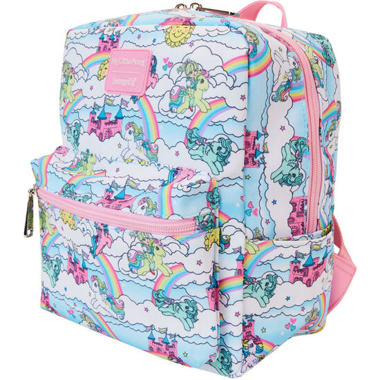 MOCHILA NYLON SKY SCENE MY LITTLE PONY LOUNGEFLY 24CM image 1