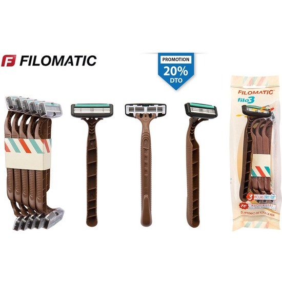 SET 10 SAFETY RAZOR COLORS FILO3 F image 0