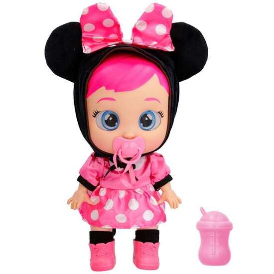 MUÑECO BEBÉ LLORÓN MINNIE 30 CM CON ROPA PERSONALIZADA ¡LLORA LÁGRIMAS DE VERDAD! image 8