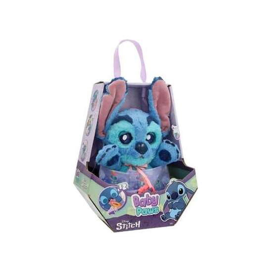 PELUCHE CACHORRO BABY PAWS STITCH CON SONIDO Y BOLSA TRANSPORTABLE PERSONALIZADA 10,30X19X11,20 CM image 1