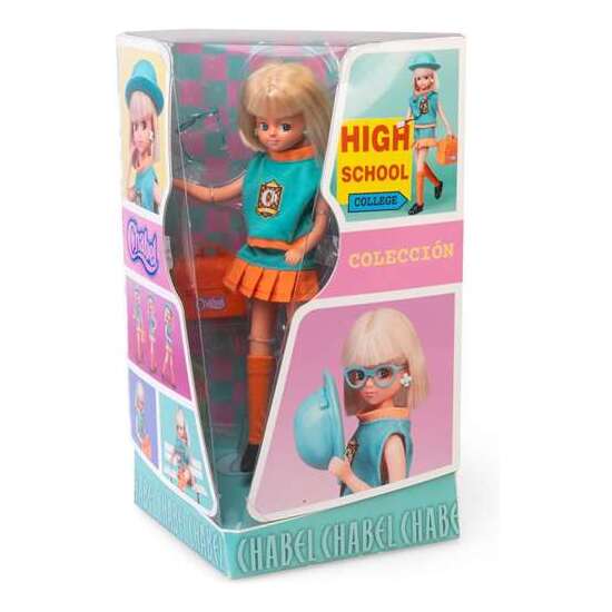 MUÑECA CHABEL HIGH SCHOOL CON MALETÍN 25 CM ¡PREPARADA PARA IR A LA UNIVERSIDAD! image 2