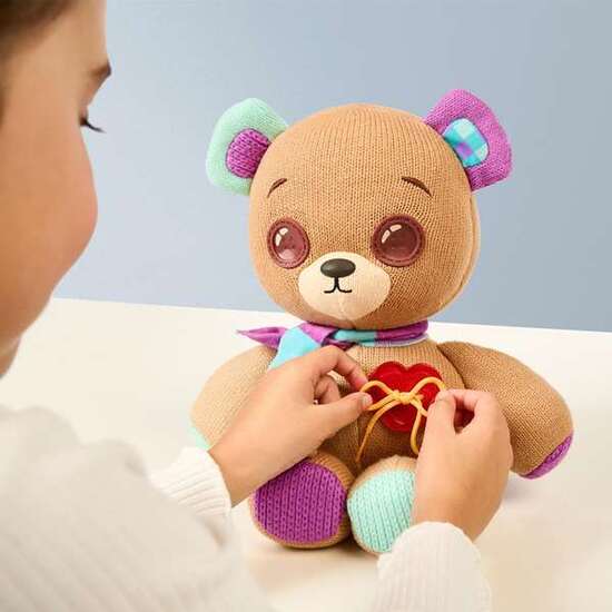 OSO THREADY BEAR 32 CM ¡PERMITE A LOS NIÑOS DESEAR QUE SU AMIGO COBRE VIDA! image 1