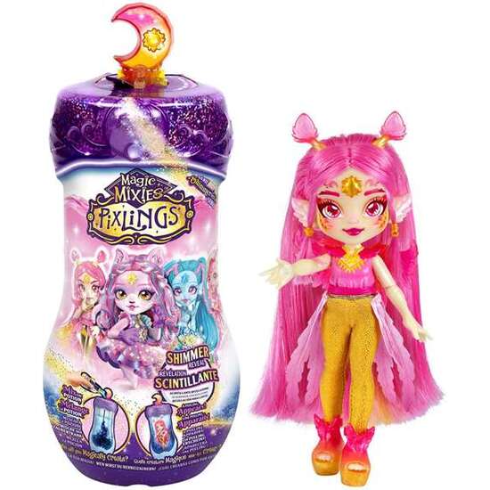 MUÑECA MAGIC PIXLINGS S2 15 CM ¡REVELA TU PIXLING AÑADIENDO AGUA Y LOS INGREDIENTES ESPECIALES! image 0