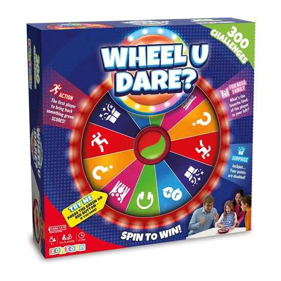 JUEGO GIRO Y DESAFIO ¡EL JUEGO QUE TE HARÁ REIR Y MOVER EL CUERPO! image 0