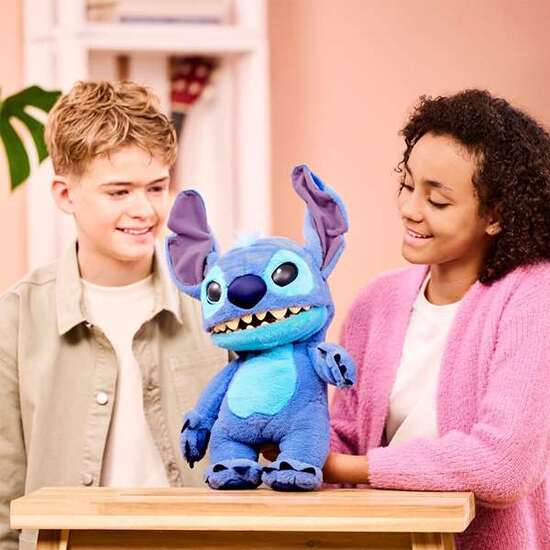 PELUCHE STITCH FX DISNEY 30 CM ¡ADORABLE PELUCHE CON SONIDOS Y REACCIONES! image 4