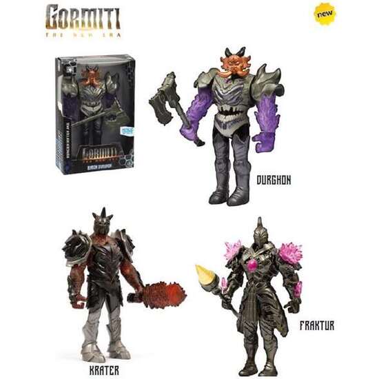 FIGURA GORMITI 27 CM VILLANOS CON 9 PUNTOS DE ARTICULACIÓN Y LA ARMADURA CARACTERÍSTICA DEL VILLANO image 0