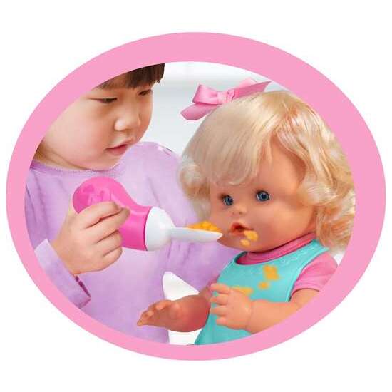 MUÑECO NENUCO MI PRIMERA PAPILLA 35 CM ¡YA PUEDE COMER SU PRIMERA PAPILLA! INCLUYE MUCHOS ACCESORIOS image 2