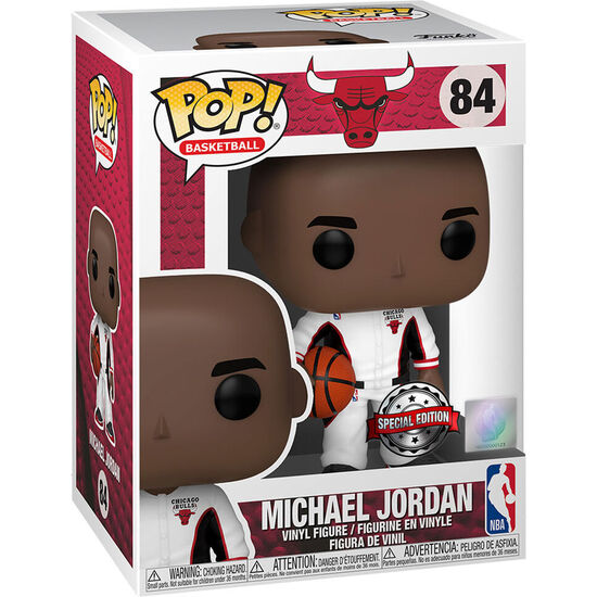 FIGURA POP NBA BULLS MICHAEL JORDAN WITH JORDAN EXCLUSIVE image 1