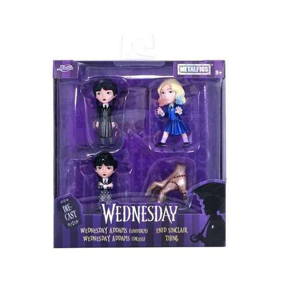 SET DE 4 FIGURAS METAL MIÉRCOLES 7 CM image 1