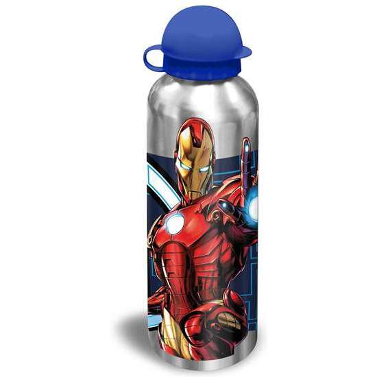 BOTELLA CANTIMPLORA AVENGERS DE ALUMINIO 500 ML - MODELOS SURTIDOS image 1