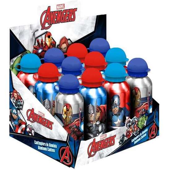 BOTELLA CANTIMPLORA AVENGERS DE ALUMINIO 500 ML - MODELOS SURTIDOS image 5