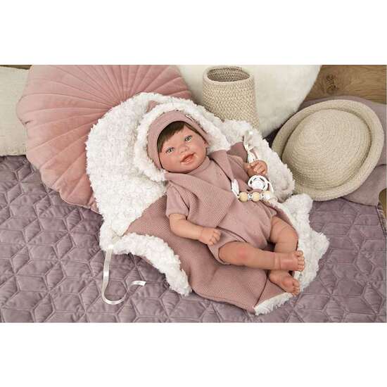 MUÑECA REBORN ARIAS 45 CM GIMENA C/SACO PORTABEBE image 2